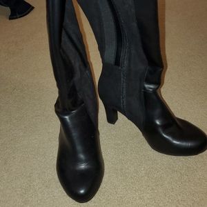 "Curvy Chic" wide calf 9.5WW boots